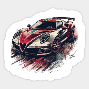 Alfa Romeo 4C Sticker